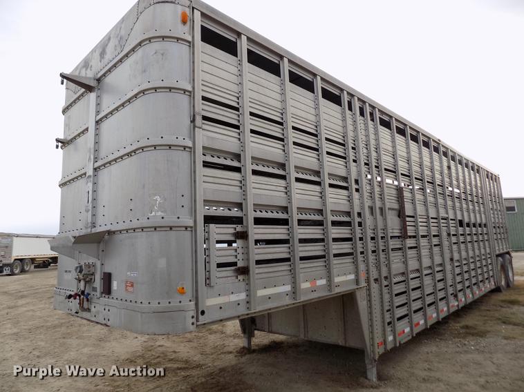 1974 Wilson Cattle Pot livestock trailer in Plainville, KS Item