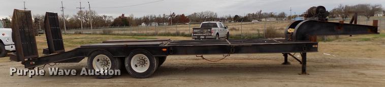 image for item DY9133 1947 MH equipment trailer