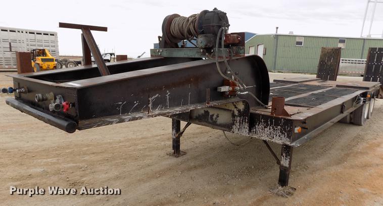 image for item DY9133 1947 MH equipment trailer