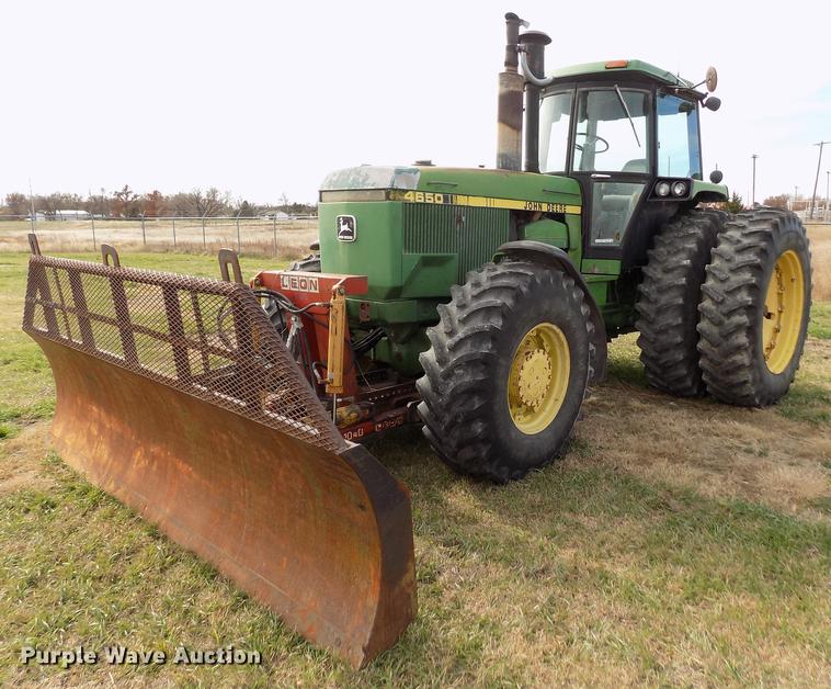image for item DY9142 1985 John Deere 4650 MFWD tractor