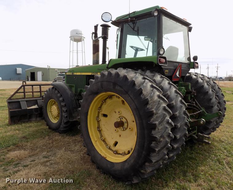 image for item DY9142 1985 John Deere 4650 MFWD tractor
