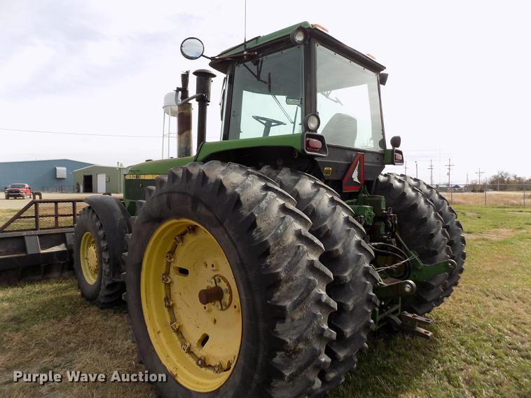 image for item DY9142 1985 John Deere 4650 MFWD tractor