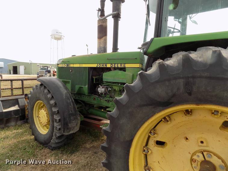 image for item DY9142 1985 John Deere 4650 MFWD tractor