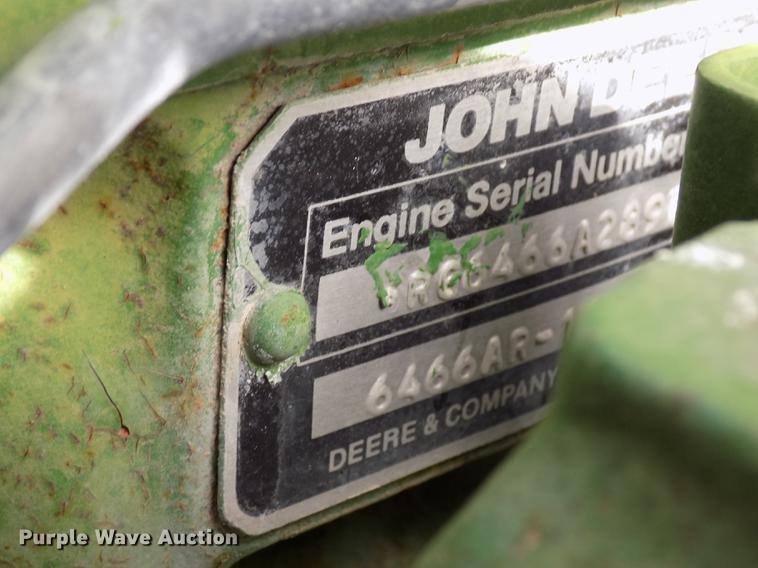 image for item DY9142 1985 John Deere 4650 MFWD tractor