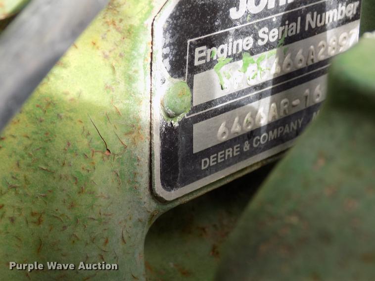 image for item DY9142 1985 John Deere 4650 MFWD tractor