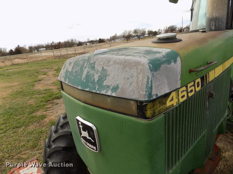 image for item DY9142 1985 John Deere 4650 MFWD tractor