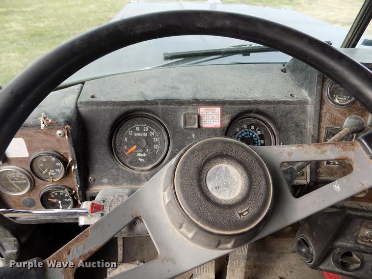 image for item DY9144 1985 Mack RWS788LST Super Liner dump truck