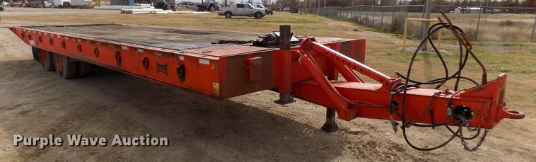 image for item DY9145 1996 Landoll Hauloll equipment trailer