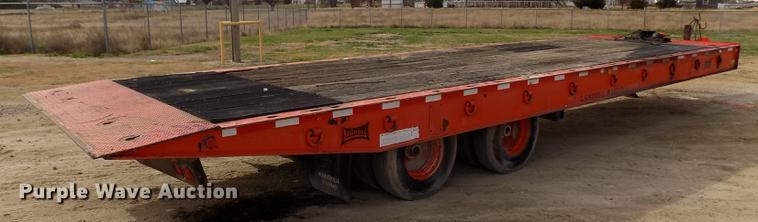 image for item DY9145 1996 Landoll Hauloll equipment trailer
