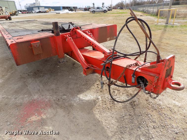 image for item DY9145 1996 Landoll Hauloll equipment trailer