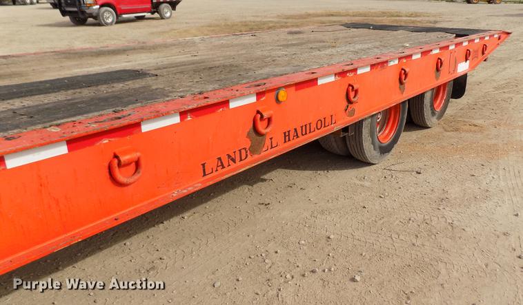 image for item DY9145 1996 Landoll Hauloll equipment trailer