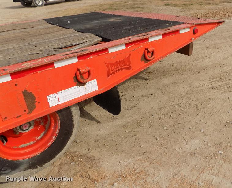 image for item DY9145 1996 Landoll Hauloll equipment trailer