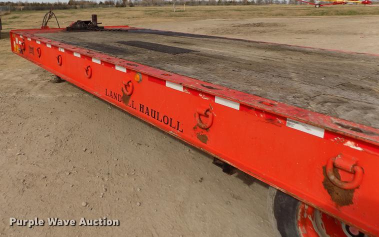 image for item DY9145 1996 Landoll Hauloll equipment trailer