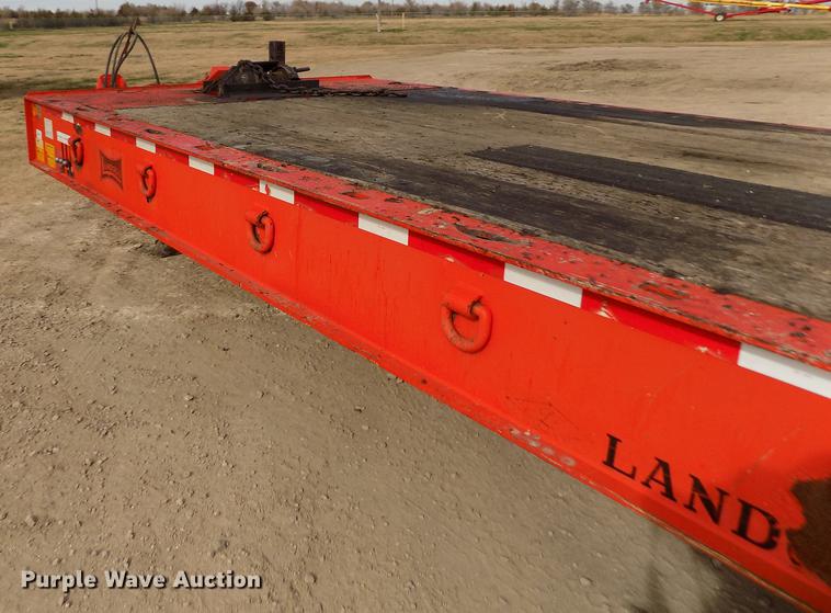 image for item DY9145 1996 Landoll Hauloll equipment trailer