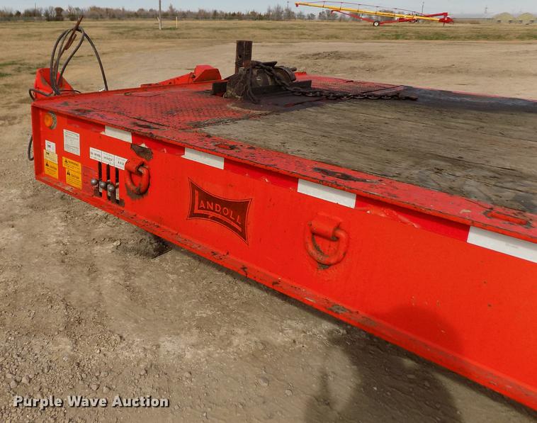 image for item DY9145 1996 Landoll Hauloll equipment trailer