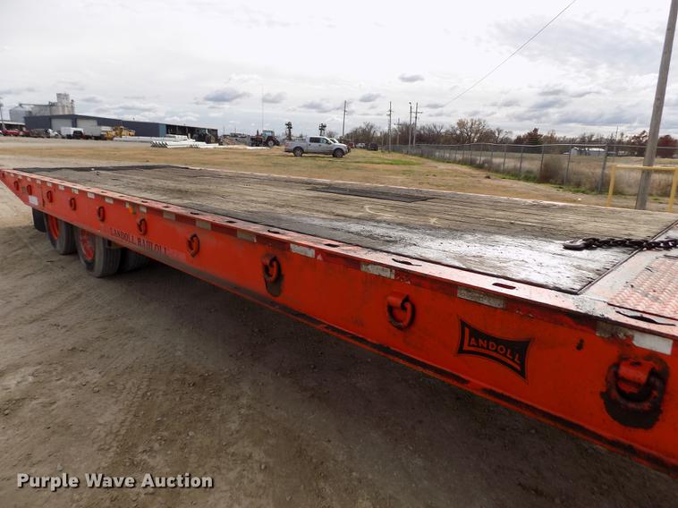 image for item DY9145 1996 Landoll Hauloll equipment trailer