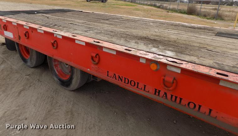 image for item DY9145 1996 Landoll Hauloll equipment trailer