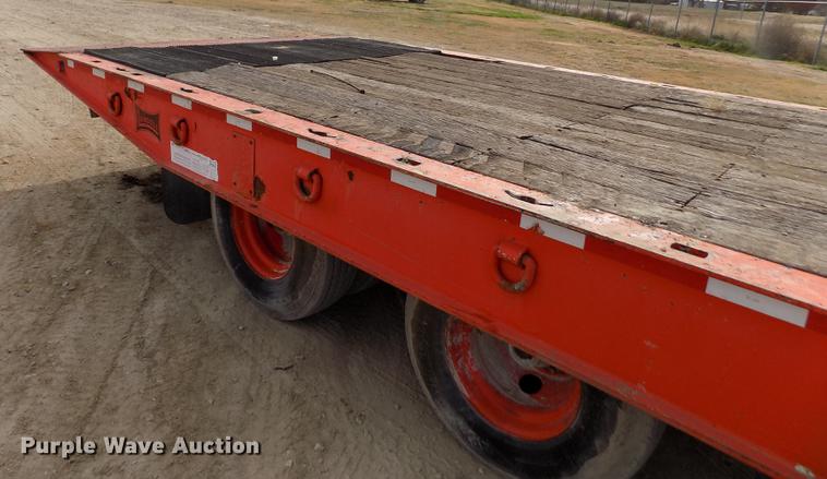 image for item DY9145 1996 Landoll Hauloll equipment trailer