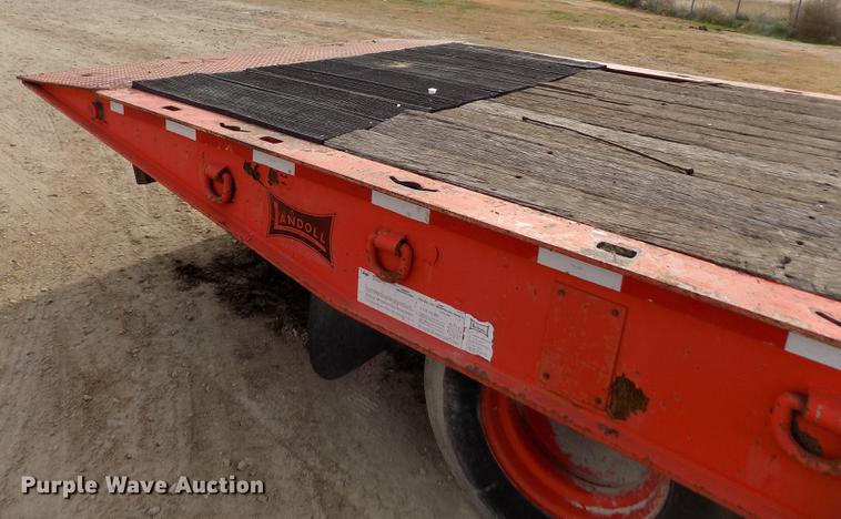 image for item DY9145 1996 Landoll Hauloll equipment trailer
