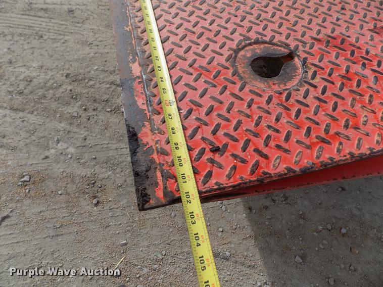 image for item DY9145 1996 Landoll Hauloll equipment trailer