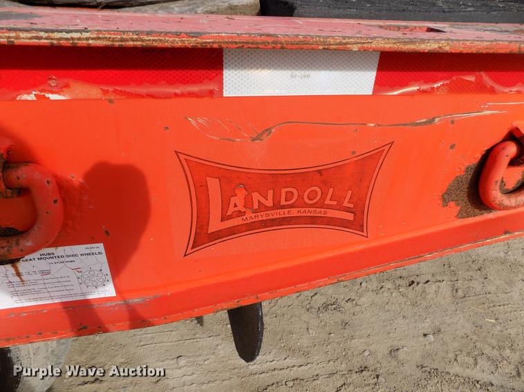 image for item DY9145 1996 Landoll Hauloll equipment trailer