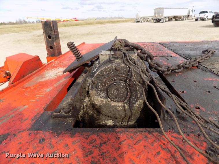 image for item DY9145 1996 Landoll Hauloll equipment trailer