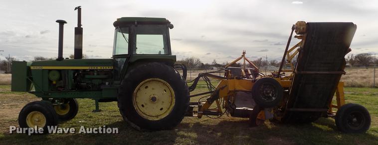 image for item DY9149 1973 John Deere 4430 tractor and terracer