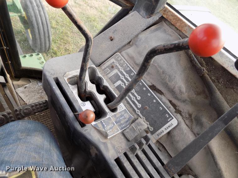 image for item DY9149 1973 John Deere 4430 tractor and terracer