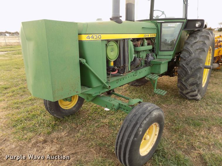 image for item DY9149 1973 John Deere 4430 tractor and terracer