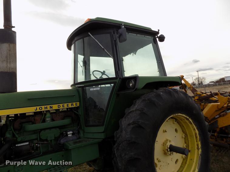 image for item DY9149 1973 John Deere 4430 tractor and terracer