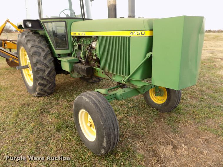 image for item DY9149 1973 John Deere 4430 tractor and terracer