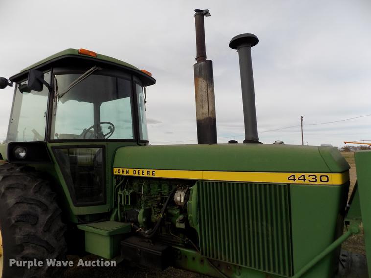 image for item DY9149 1973 John Deere 4430 tractor and terracer