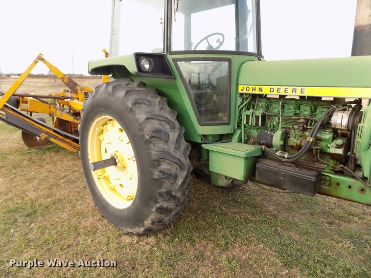 image for item DY9149 1973 John Deere 4430 tractor and terracer