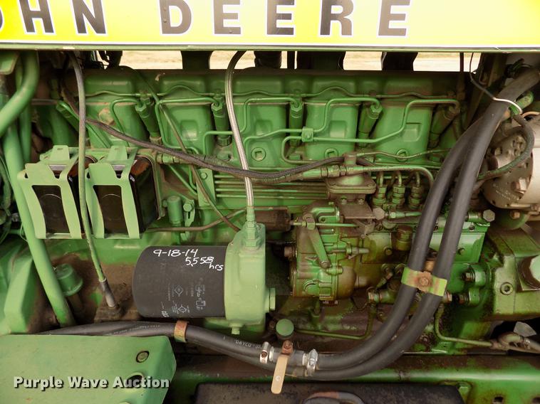 image for item DY9149 1973 John Deere 4430 tractor and terracer