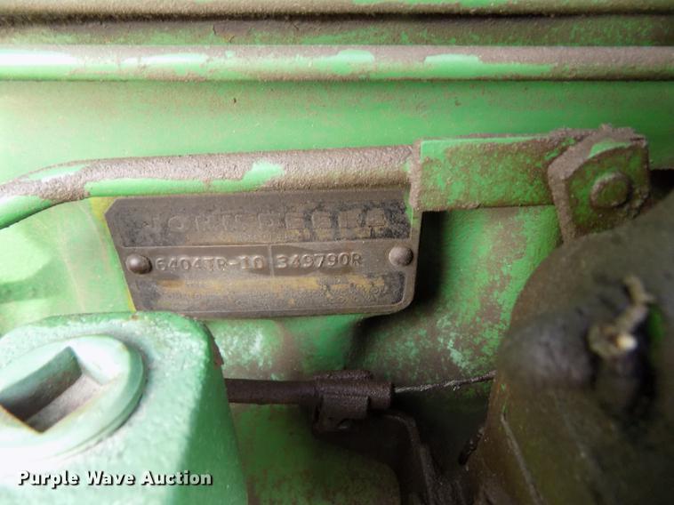 image for item DY9149 1973 John Deere 4430 tractor and terracer