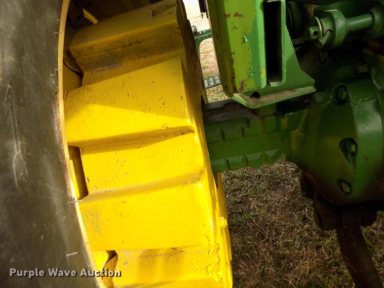 image for item DY9149 1973 John Deere 4430 tractor and terracer