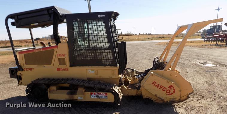 image for item DY9154 2007 Rayco C87FM XP Super Crawler brush cutter