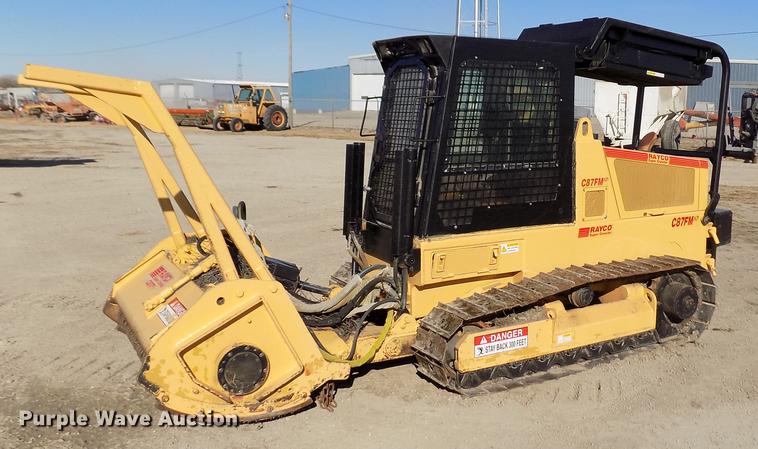 image for item DY9154 2007 Rayco C87FM XP Super Crawler brush cutter