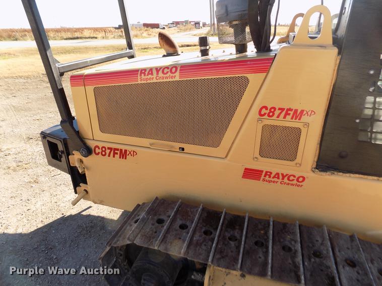 image for item DY9154 2007 Rayco C87FM XP Super Crawler brush cutter