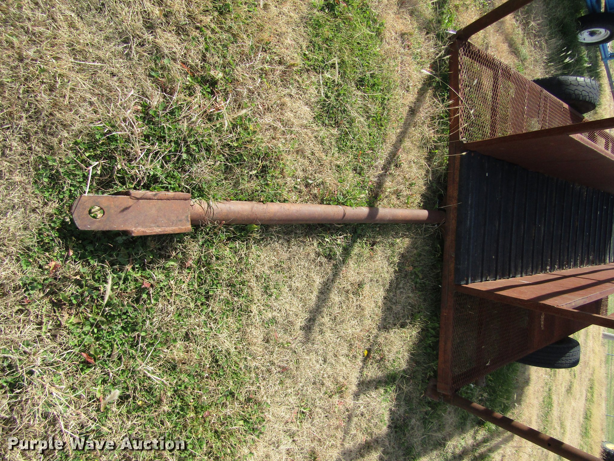 Shop built livestock loading chute in Plainville, KS Item DB4780 sold
