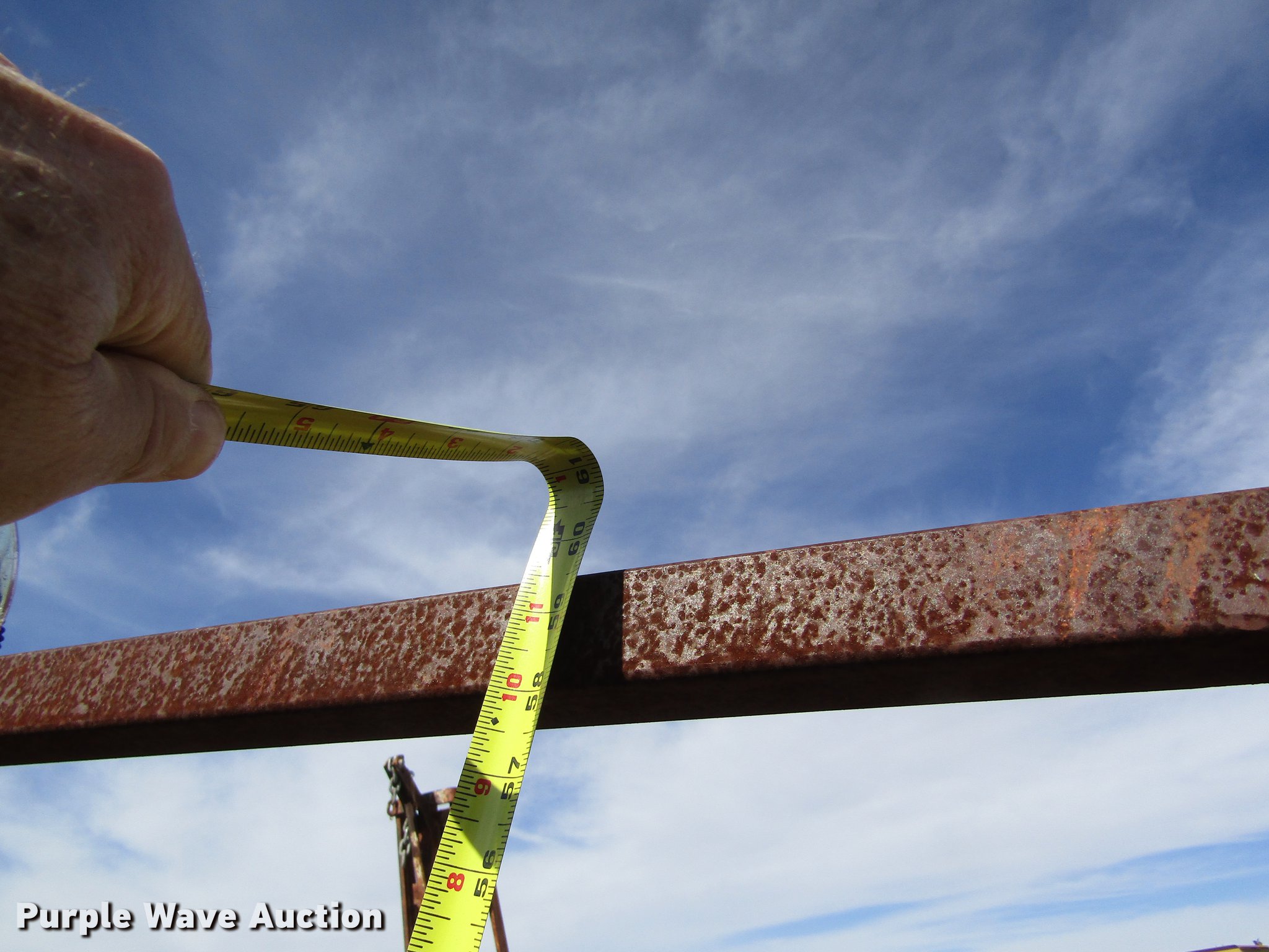 Shop built livestock loading chute in Plainville, KS Item DB4780 sold
