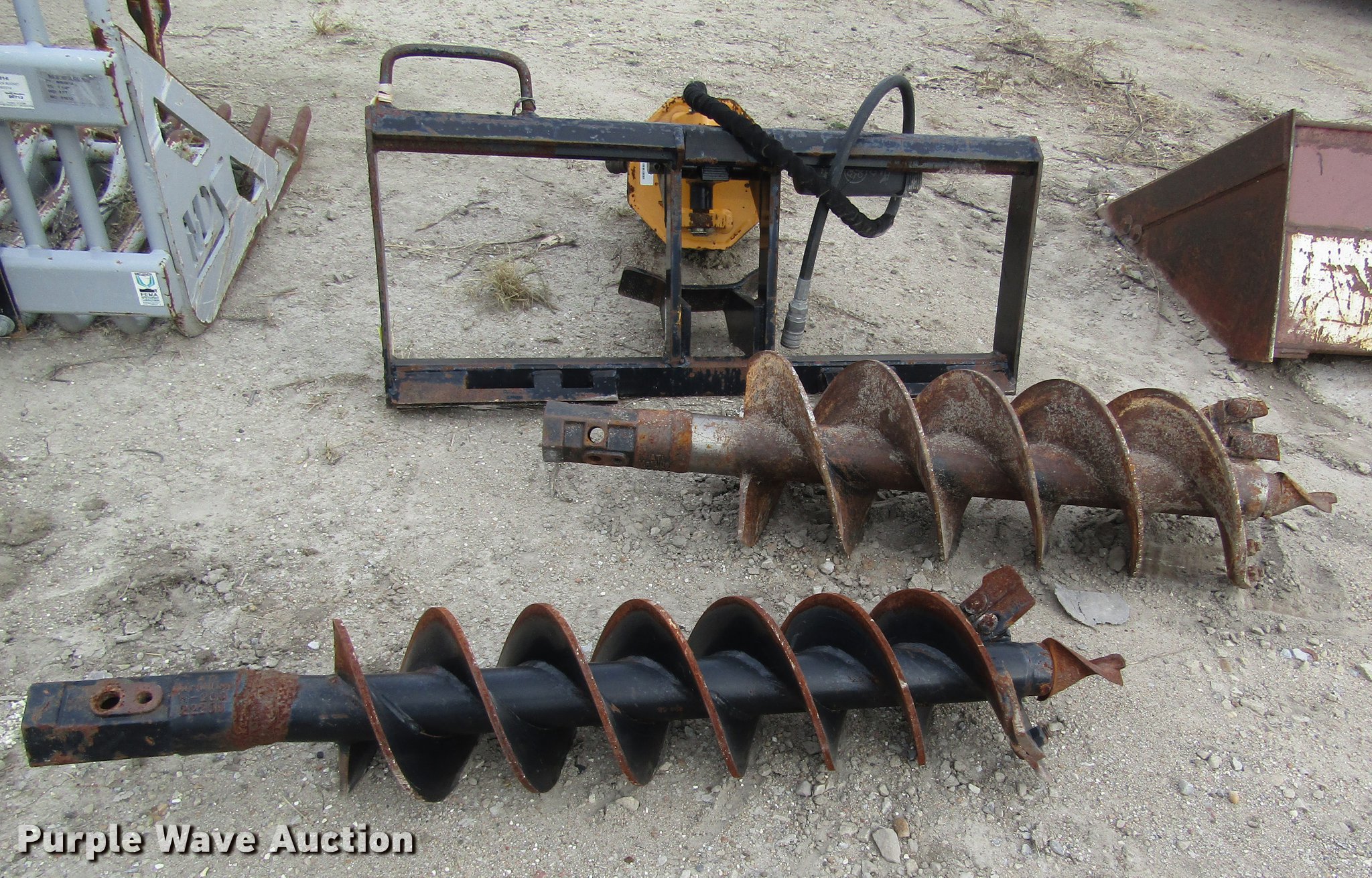 Belltec auger in Plainville, KS Item DY9102 sold Purple Wave
