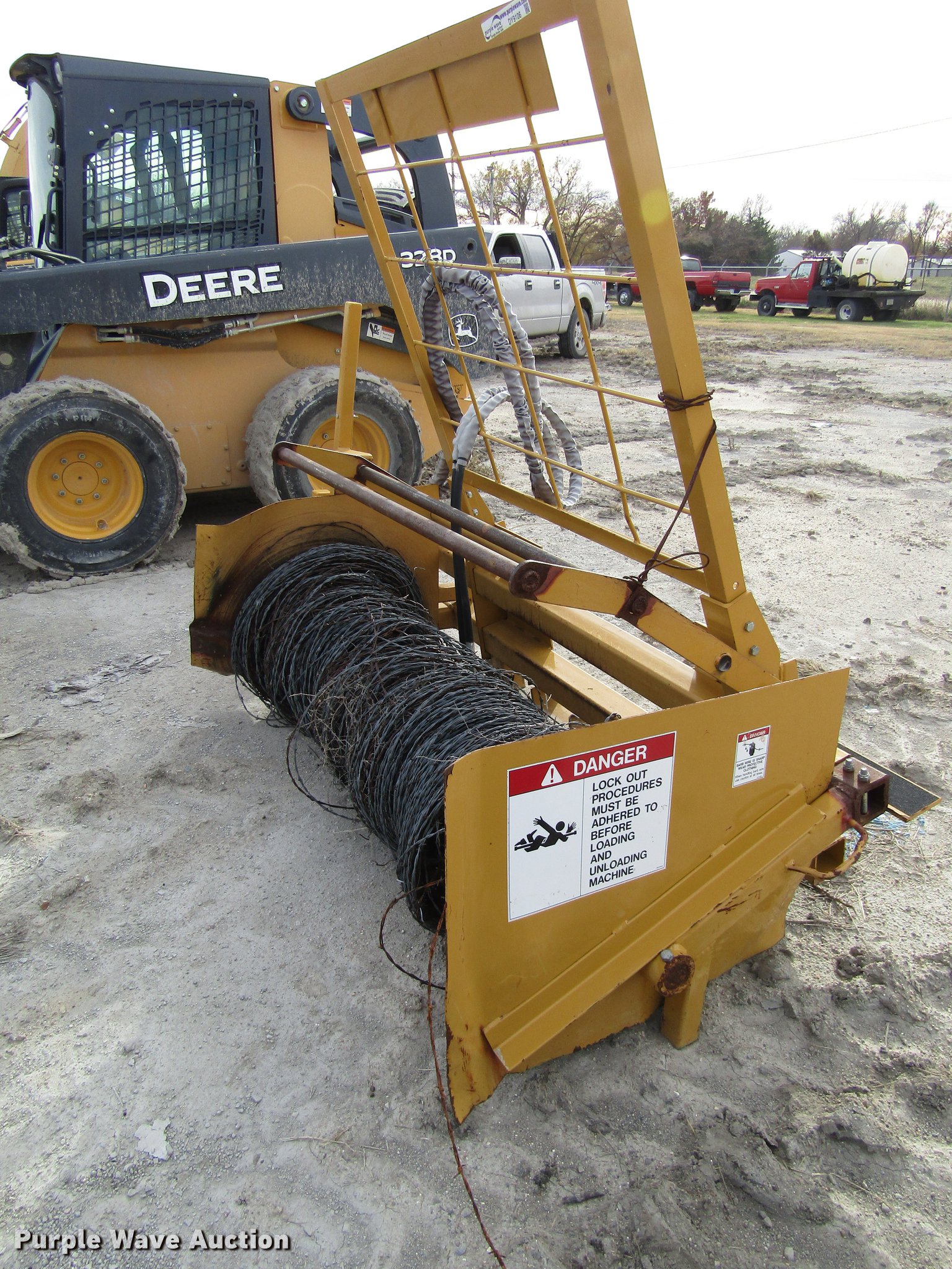2014 Rapid R100 wire roller in Plainville, KS Item DY9106 sold