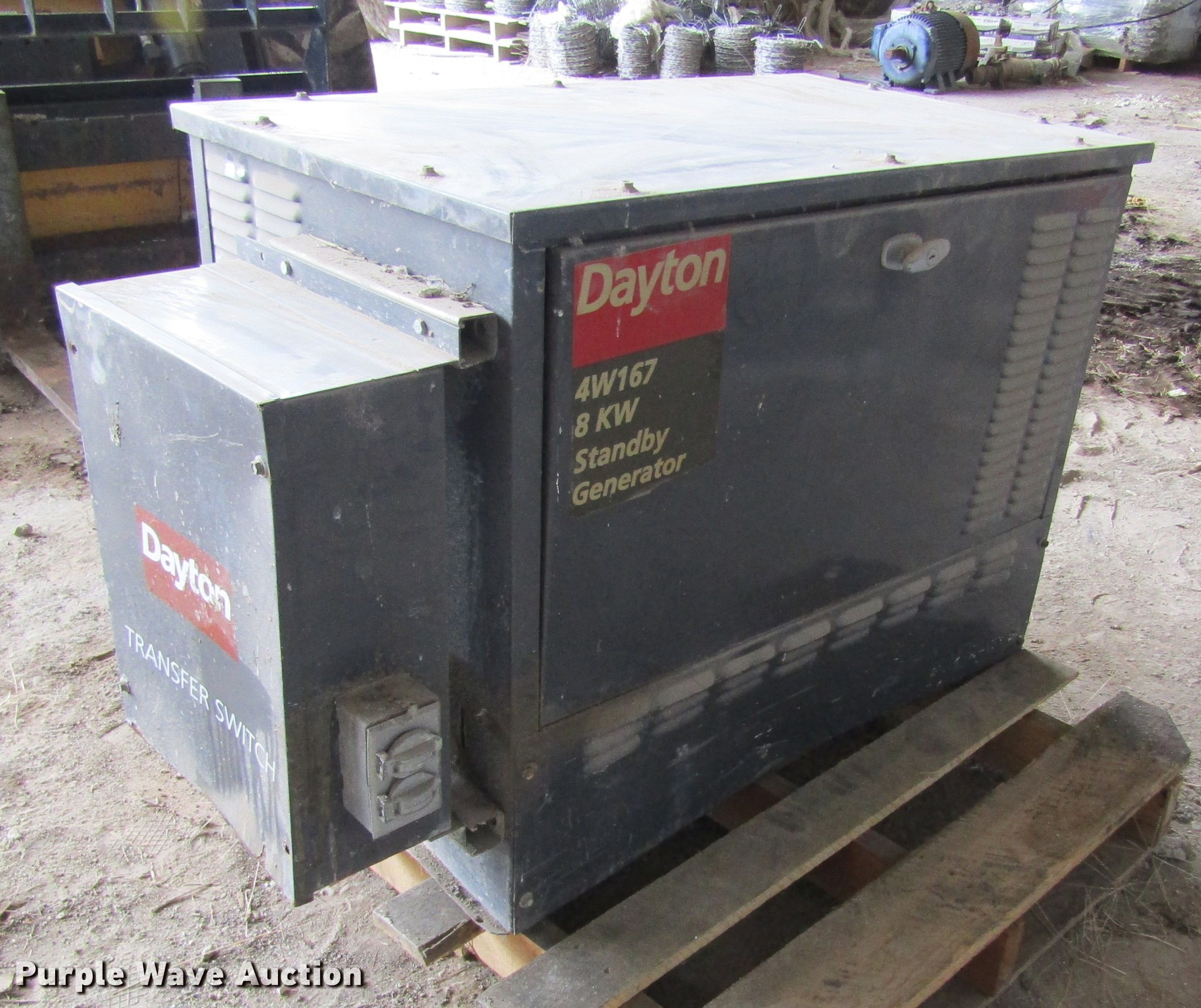 Dayton 4W167 generator in Plainville, KS | Item EH9335 sold | Purple Wave