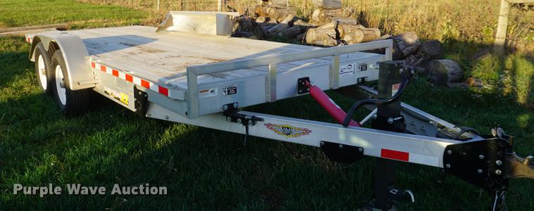 image for item DB0425 2015 H&H Speedloader MX tilt deck utility trailer