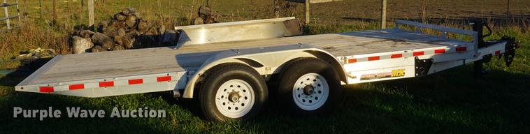 image for item DB0425 2015 H&H Speedloader MX tilt deck utility trailer