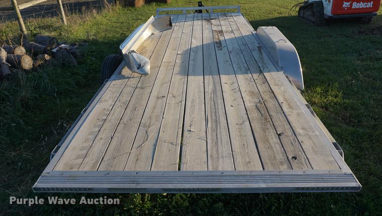 image for item DB0425 2015 H&H Speedloader MX tilt deck utility trailer