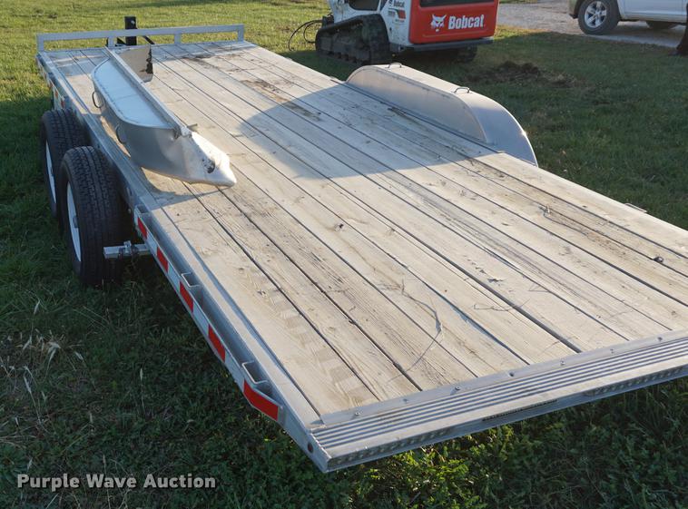 image for item DB0425 2015 H&H Speedloader MX tilt deck utility trailer
