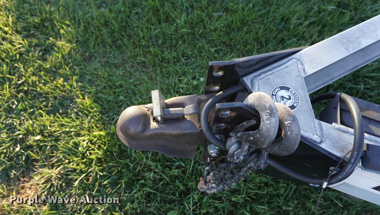 image for item DB0425 2015 H&H Speedloader MX tilt deck utility trailer