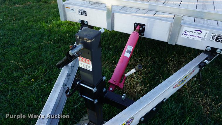 image for item DB0425 2015 H&H Speedloader MX tilt deck utility trailer